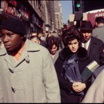 Garry Winogrand (American, 1928-1984). Untitled (New York), circa 1965. 35mm color slide. Collection of the Center for Creative Photography, The University of Arizona. The Estate of Garry Winogrand, courtesy Fraenkel Gallery, San Francisco<br/>